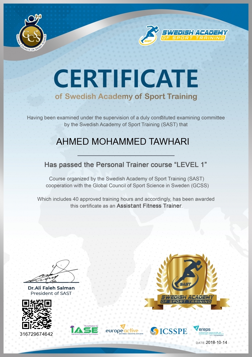 Ahmed Mohammed tawhari